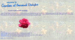 Desktop Screenshot of gardenofsensualdelight.com